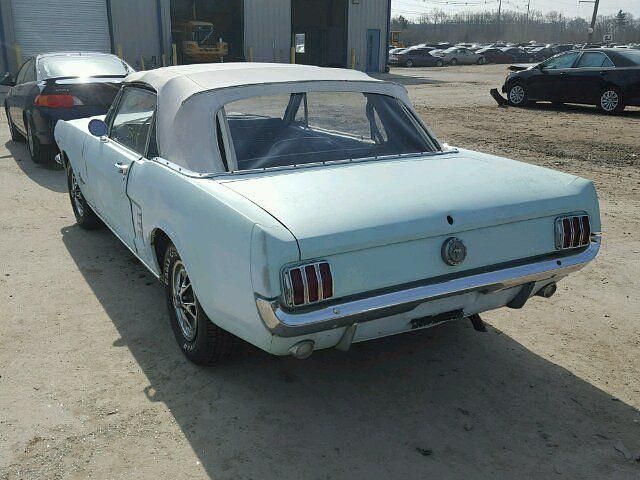 Usata Ford Mustang 1966 Blu Cabrio