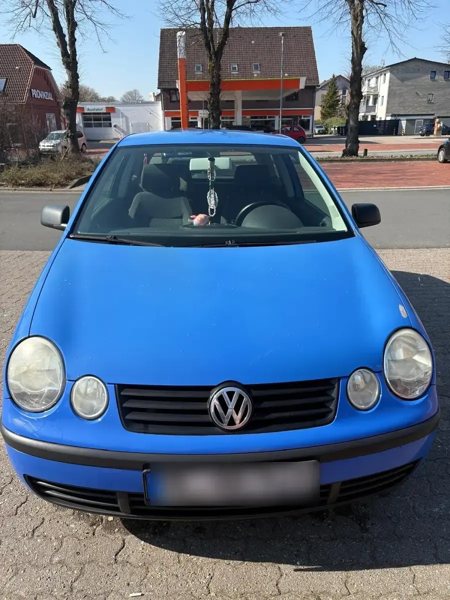 Używany VW Polo 65 KM (47 kW) 2001 Niebieski Hatchback