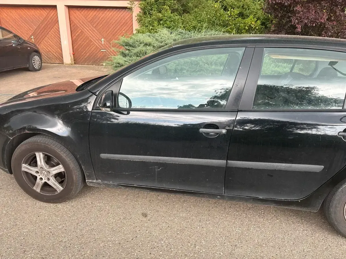 Gebraucht VW Golf V 2006 Schwarz Kleinwagen