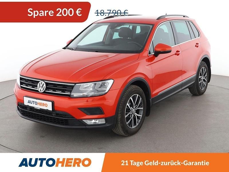 Orange Gebraucht 2016 VW Tiguan Comfortline SUV | 18.590 € (Fairer Preis) - Bild 1/3