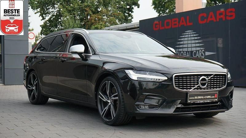 Onyx black Gebraucht 2017 Volvo V90 R-Design Kombi | 23.885 € (Fairer Preis) - Bild 1/4