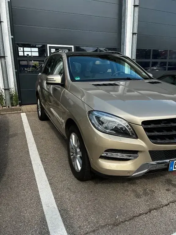 Gebraucht Mercedes ML250 204 PS (150 kW) 2012 Beige SUV