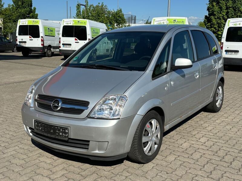 Silber Gebraucht 2005 Opel Meriva Edition Van / Kleinbus | 650 € (Superpreis) - Bild 1/4