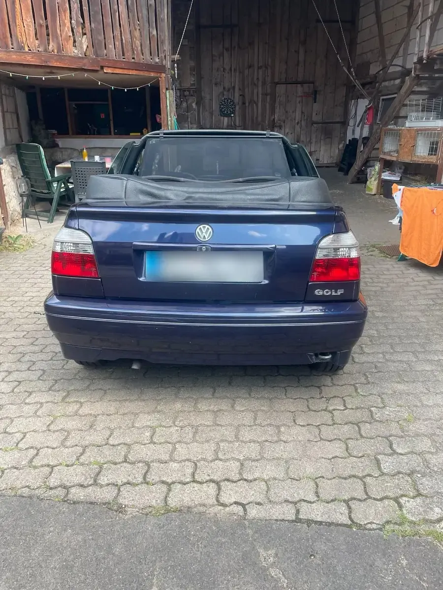 Gebraucht VW Golf Cabriolet 75 PS (55 kW) 1995 Blau Cabrio