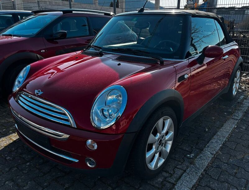 Rot Gebraucht 2004 Mini Cooper Cabriolet Cabrio | 7.100 € (Teuer) - Bild 1/4