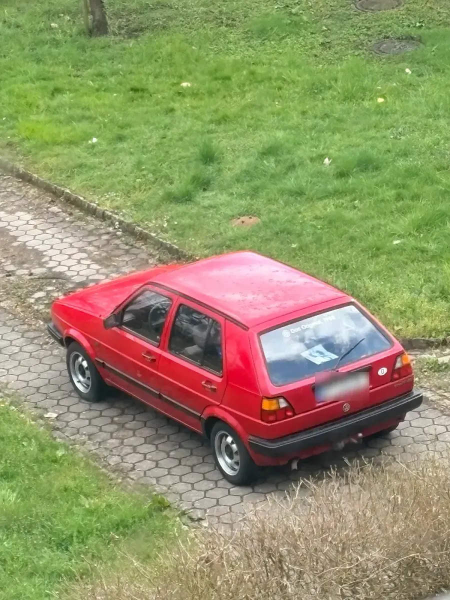 Gebraucht VW Golf II 90 PS (66 kW) 1988 Rot Kleinwagen