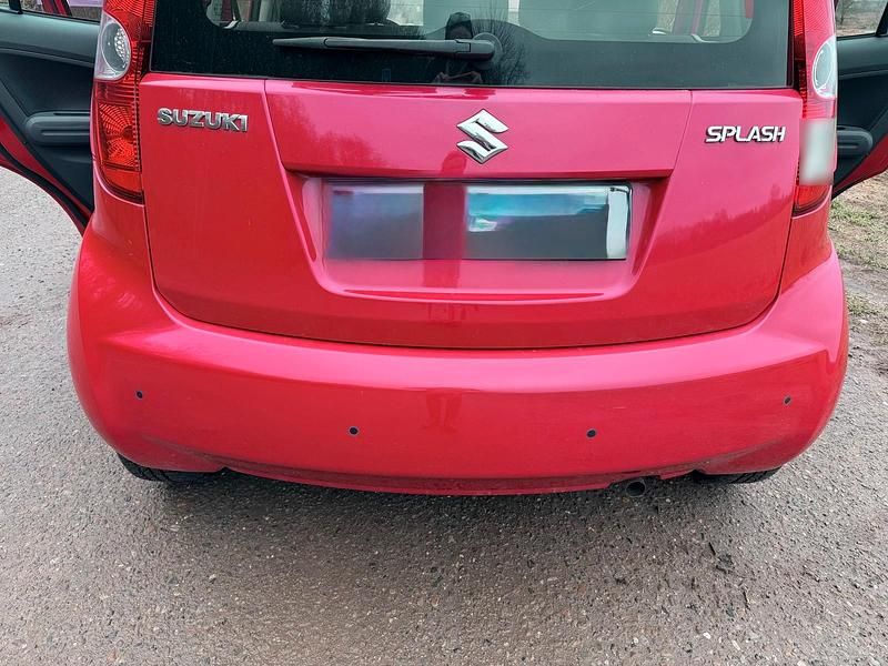 Gebraucht Suzuki Splash 86 PS (63 kW) 2008 Rot Kleinwagen