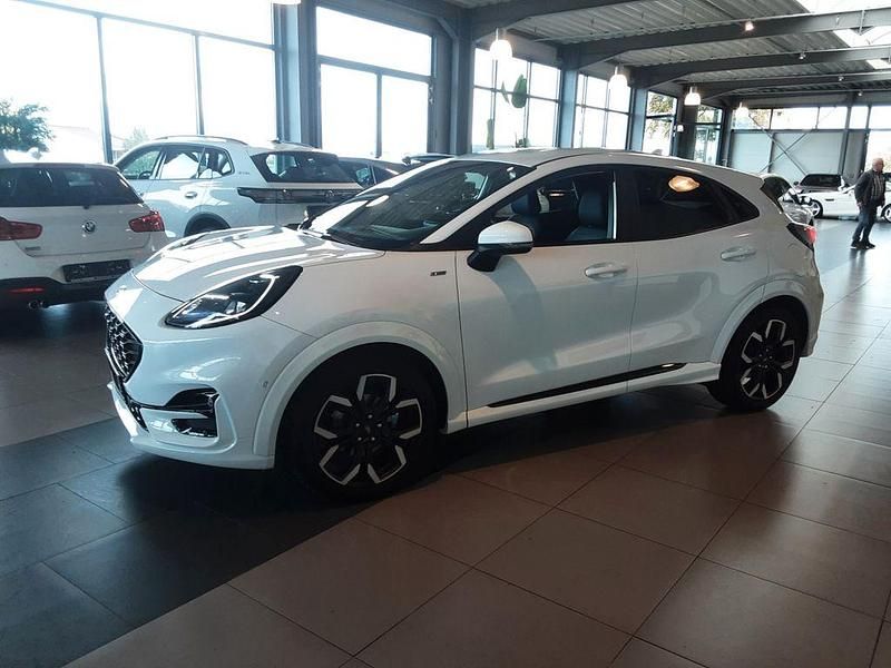 Weiß Gebraucht 2020 Ford Puma Gen-E ST-Line SUV | 16.590 € (Guter Preis) - Bild 1/4