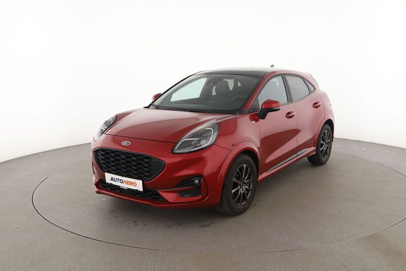 Rot Gebraucht 2020 Ford Puma ST-Line X SUV | 17.960 € (Fairer Preis) - Bild 1/4
