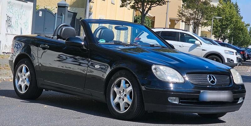 Schwarz Gebraucht 1999 Mercedes SLK200 Cabrio | 2.990 € (Superpreis) - Bild 1/4