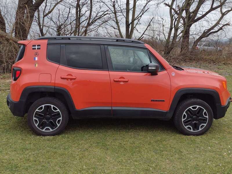 Orange Gebraucht 2015 Jeep Renegade SUV | 12.200 € (Fairer Preis) - Bild 1/4