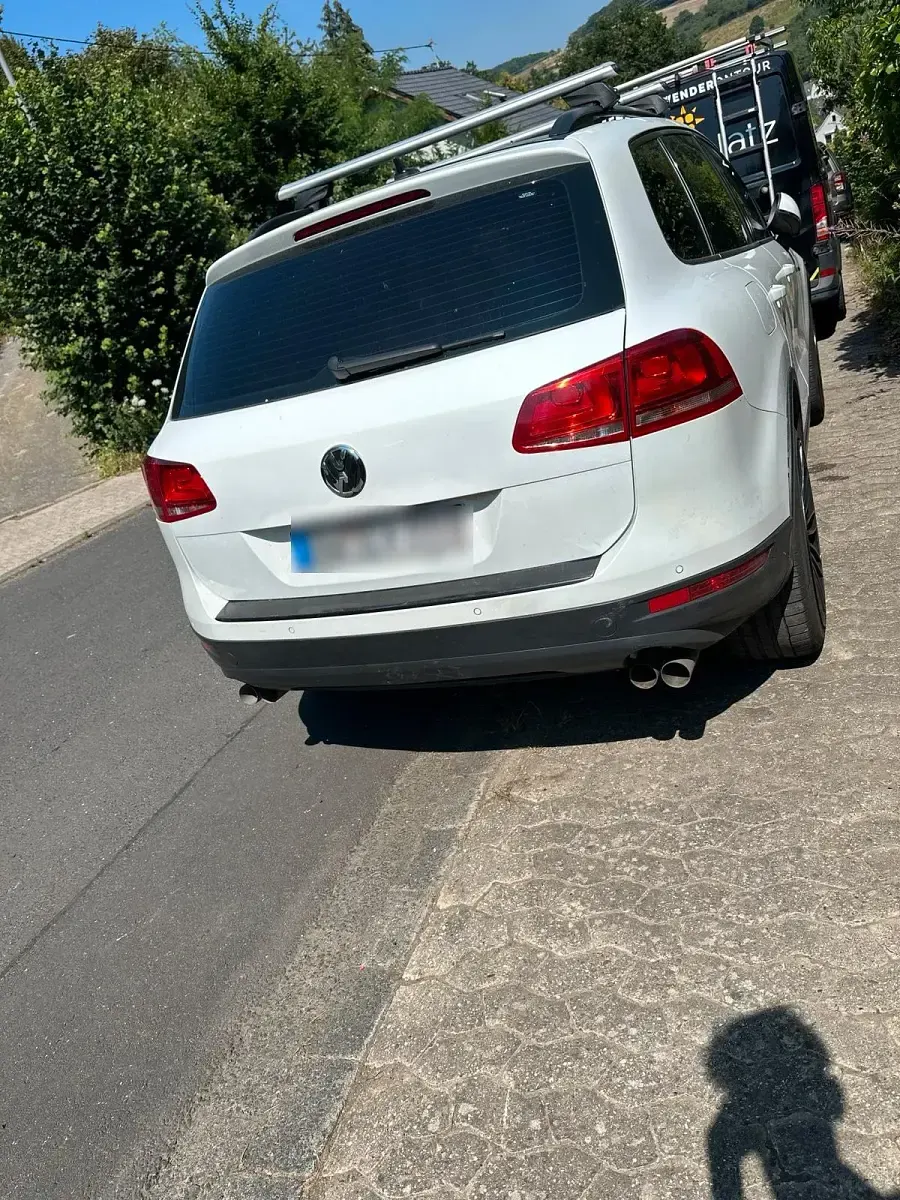 Gebraucht VW Touareg 204 PS (150 kW) 2013 Weiß SUV