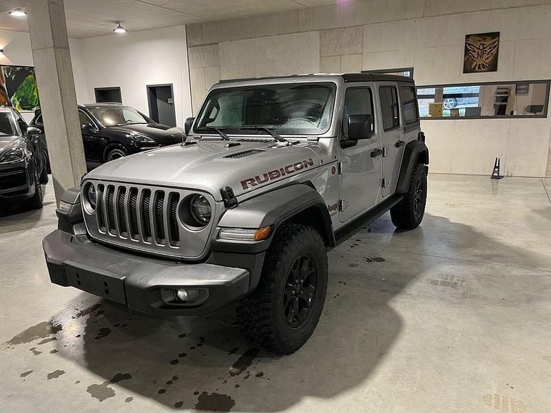 Grau Gebraucht 2020 Jeep Wrangler Unlimited Rubicon SUV | 40.990 € (Superpreis) - Bild 1/4