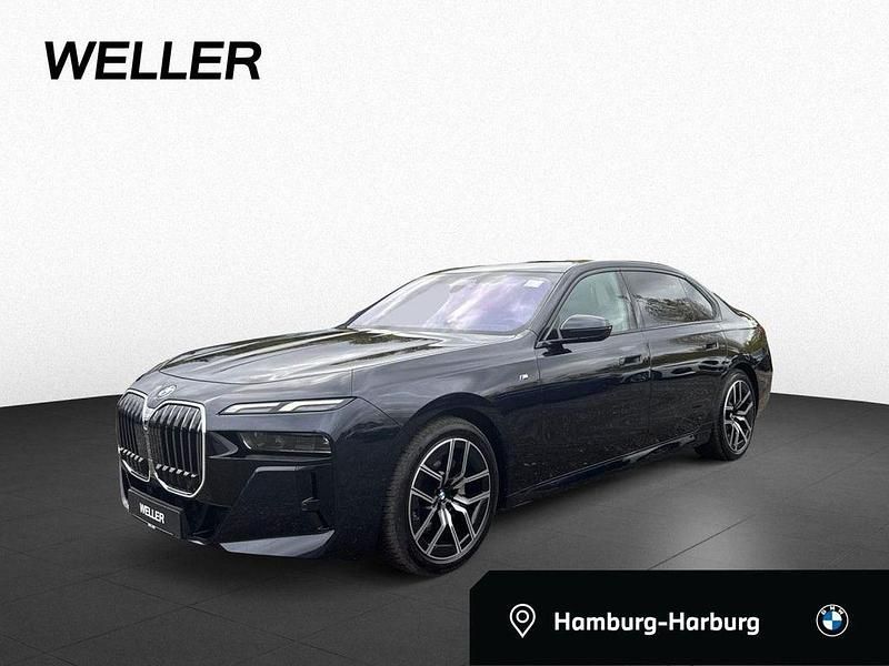 Carbonschwarz (schwarz) Gebraucht 2024 BMW 740 M Sport Limousine | 89.850 € (Superpreis) - Bild 1/4