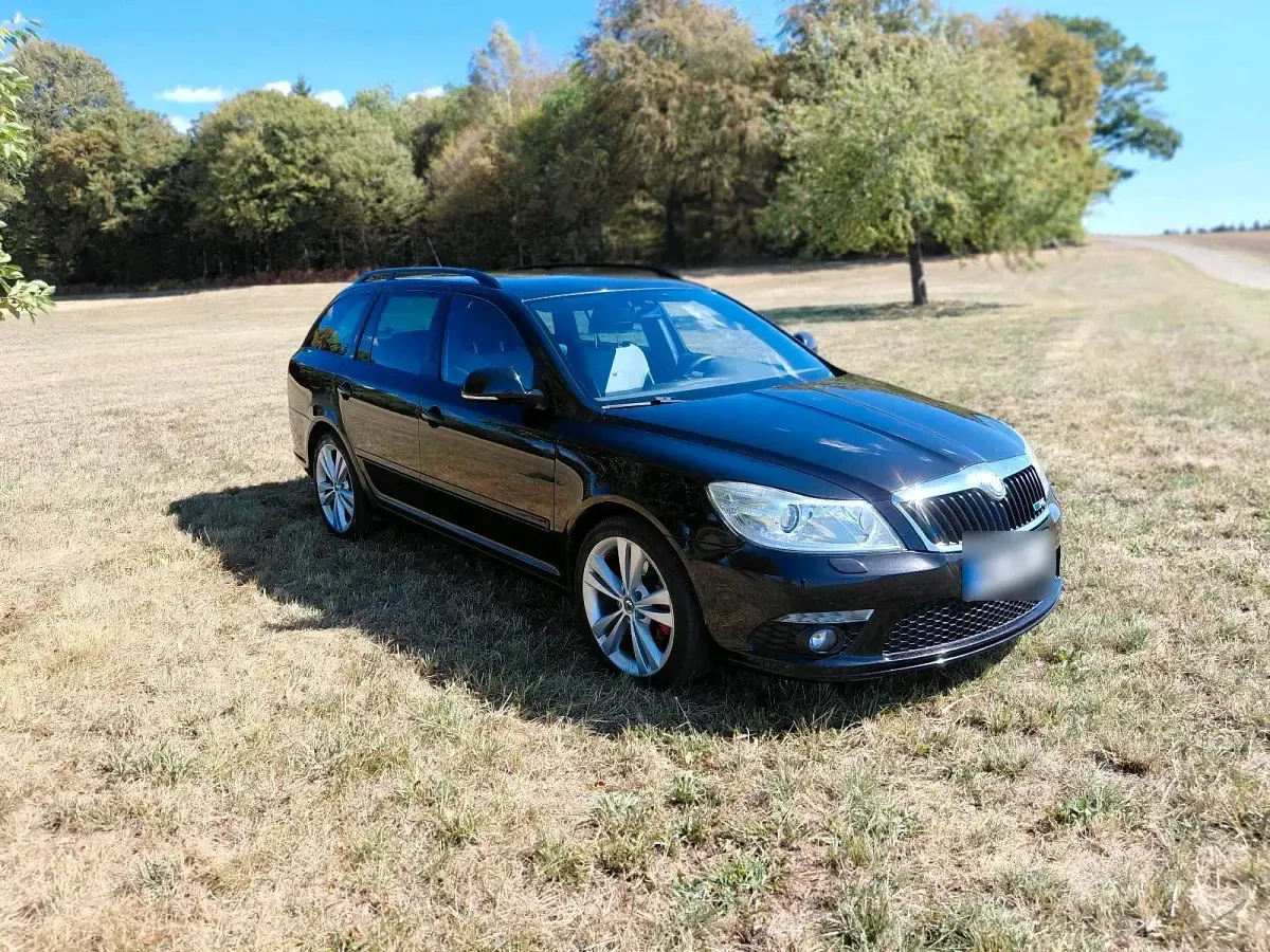 Gebraucht Skoda Octavia RS 200 PS (147 kW) 2010 Schwarz Kombi
