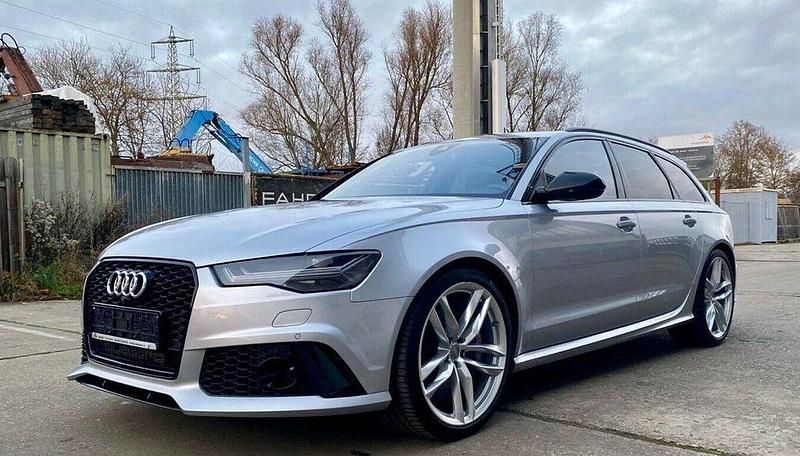 Silber Gebraucht 2017 Audi RS6 Performance Kombi | 54.900 € (Teuer) - Bild 1/4
