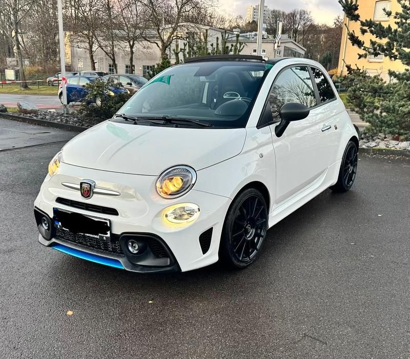Weiß Gebraucht 2022 Abarth 595C Cabrio | 16.450 € (Guter Preis) - Bild 1/4