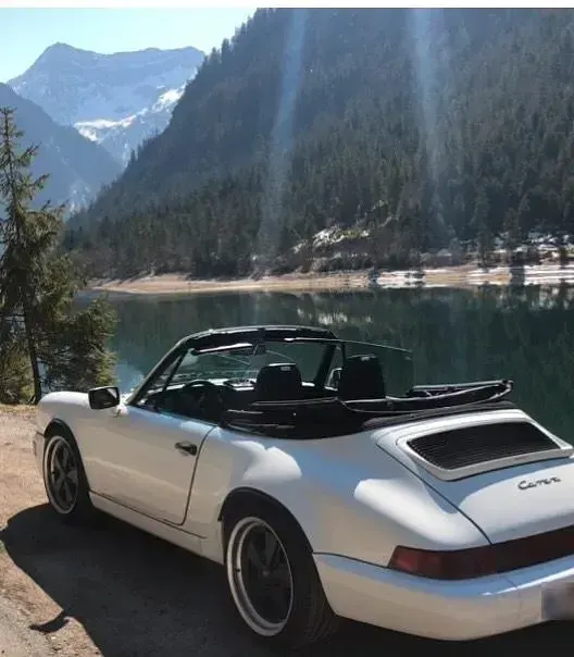 Gebraucht Porsche 964 250 PS (183 kW) 1990 Weiß Cabrio