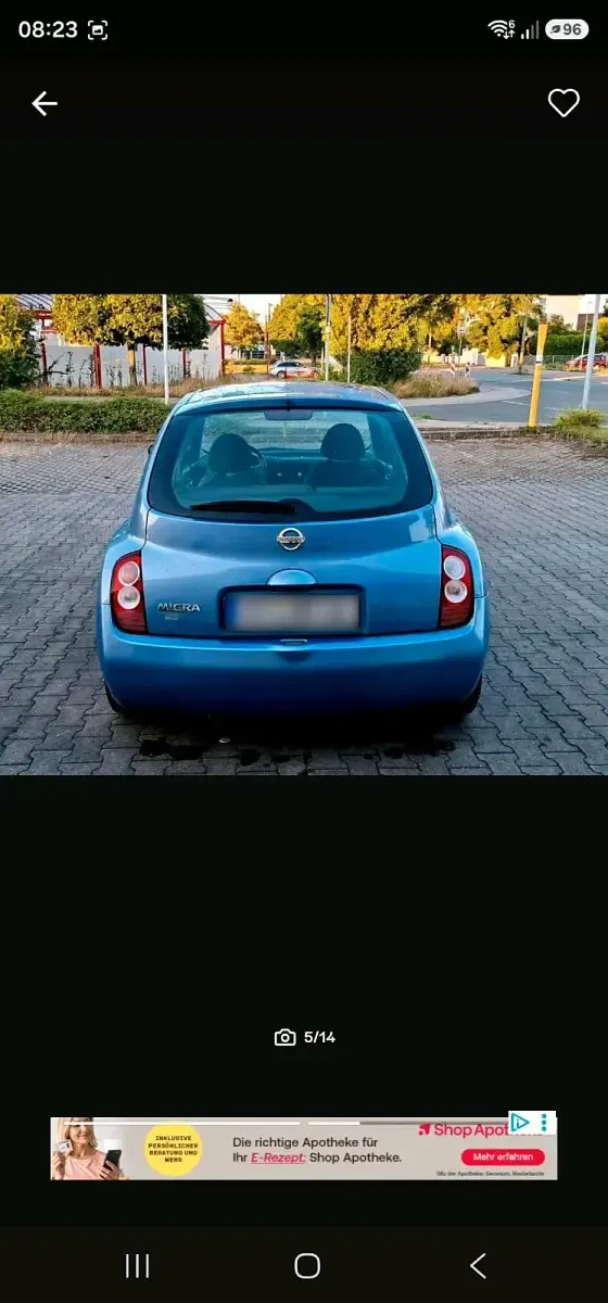 Gebraucht Nissan Micra 82 PS (60 kW) 2005 Kleinwagen