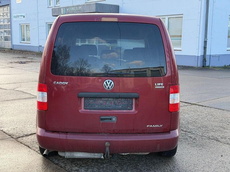 Gebraucht VW Caddy Life 109 PS (80 kW) 2008 Rot Van / Kleinbus