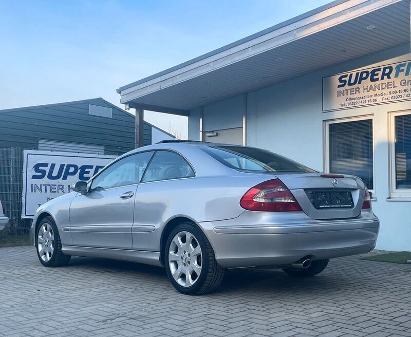 Gebraucht Mercedes CLK200 Elegance 163 PS (119 kW) 2003 Silber Coupé