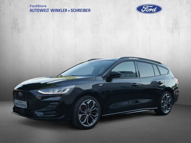 Agate black metallic Gebraucht 2022 Ford Focus ST-Line Limousine | 23.590 € (Teuer) - Bild 1/4