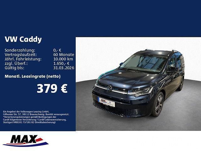 Neu VW Caddy Life 116 PS (85 kW) 2026 Blau Van / Kleinbus