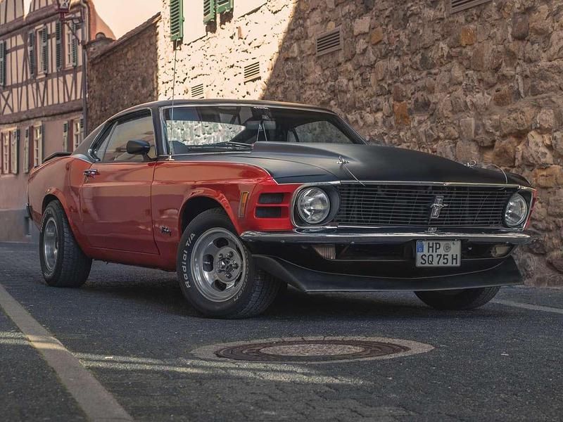 Rot Gebraucht 1970 Ford Mustang Coupé | 49.999 € - Bild 1/4
