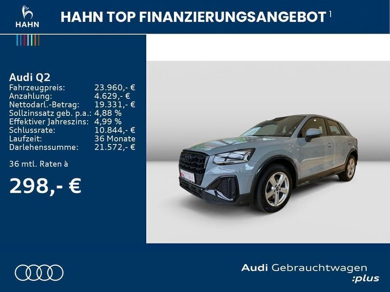 Gebraucht Audi Q2 S-Line 150 PS (110 kW) 2022 Pfeilgrau perleffekt SUV
