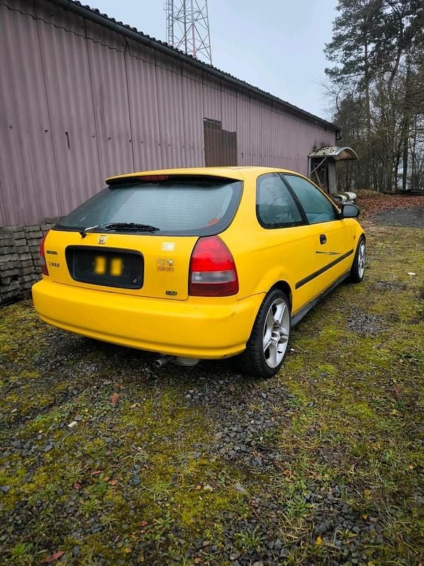 Gebraucht Honda Civic 90 PS (66 kW) 2001 Gelb Kleinwagen