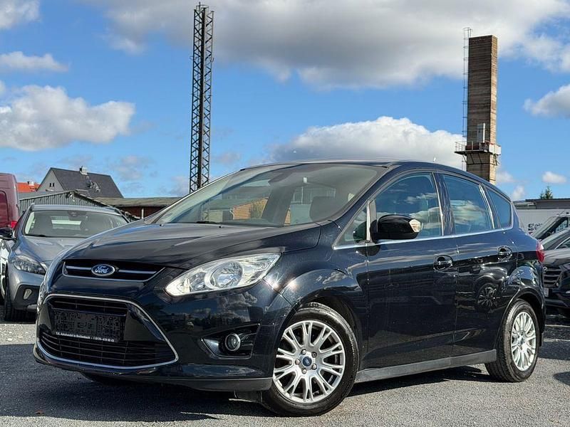 Schwarz Gebraucht 2012 Ford C-MAX Titanium Van / Kleinbus | 3.499 € (Superpreis) - Bild 1/4
