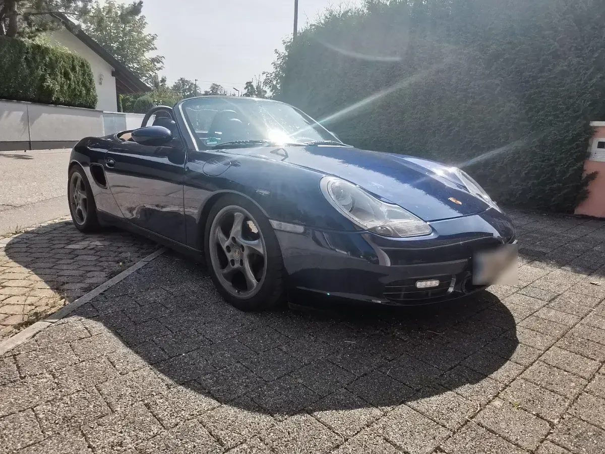 Gebraucht Porsche Boxster S 260 PS (191 kW) 2002 Blau Cabrio