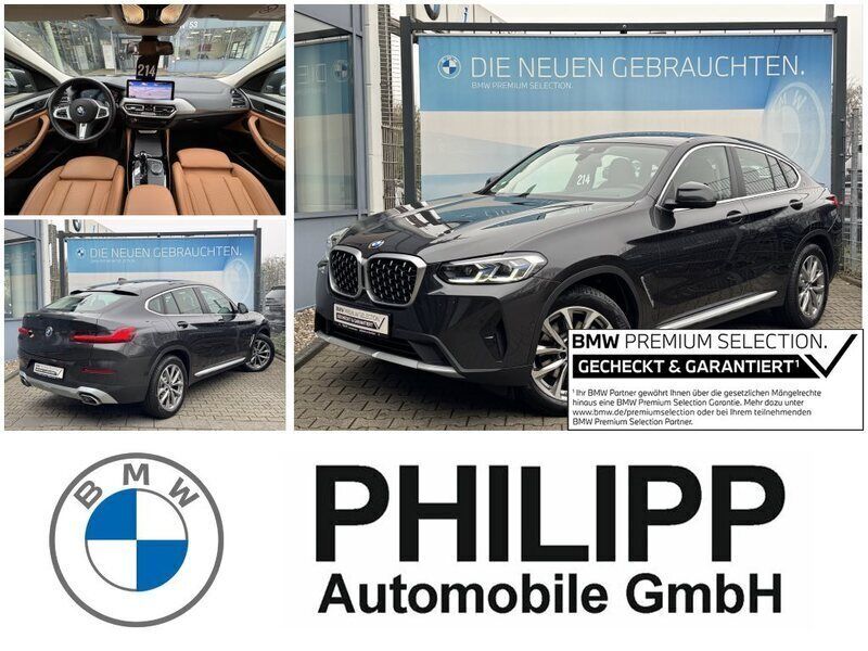 Grau Gebraucht 2021 BMW X4 Efficient Dynamics SUV | 43.399 € (Guter Preis) - Bild 1/4
