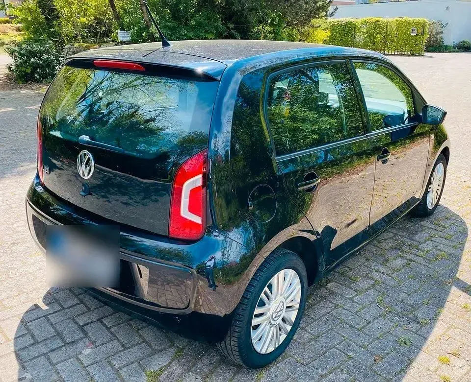 Gebraucht VW up! 60 PS (44 kW) 2014 Schwarz Kleinwagen