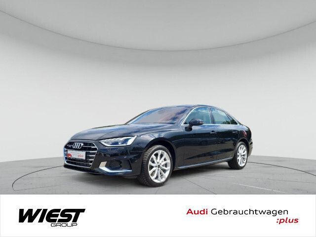 Mythosschwarz metallic Gebraucht 2024 Audi A4 Advanced Plus Limousine | 38.250 € (Fairer Preis) - Bild 1/4