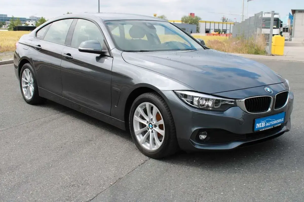 Gebraucht BMW 420 Advantage 190 PS (139 kW) 2017 Mineralgrau metallic Coupé