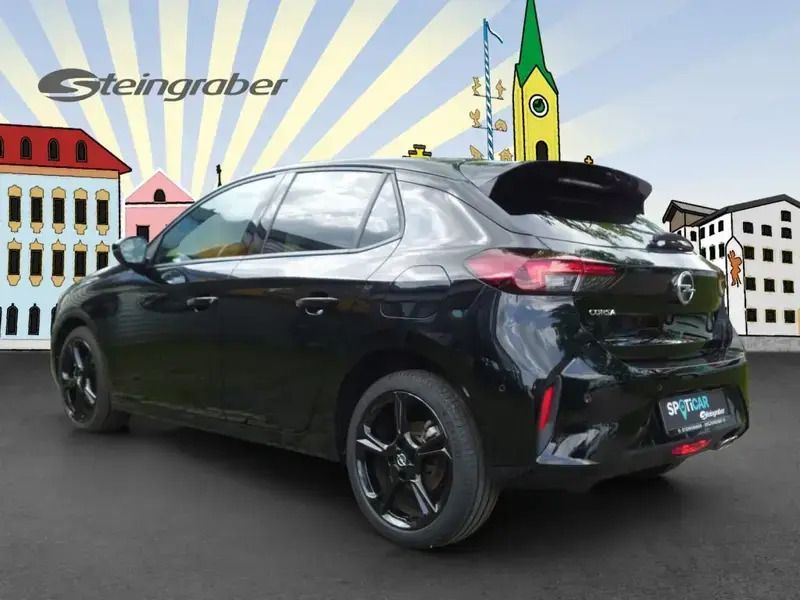 Gebraucht Opel Corsa 131 PS (96 kW) 2023 Karbon schwarz metallic Kleinwagen