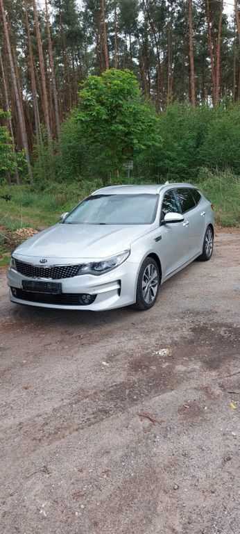 Silber Gebraucht 2017 Kia Optima 3 Kombi | 8.900 € (Superpreis) - Bild 1/4