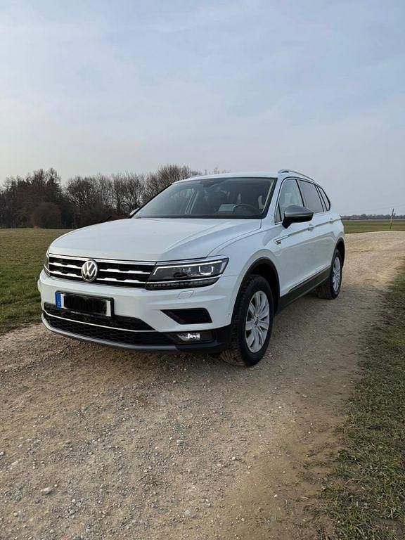 Gebraucht VW Tiguan Allspace 200 PS (147 kW) 2021 Weiß SUV