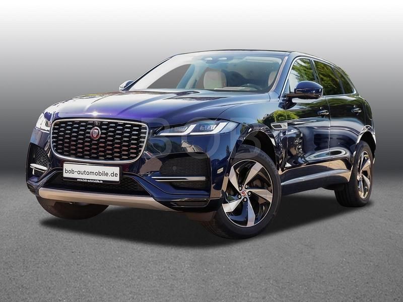 Blau Gebraucht 2021 Jaguar F-Pace S SUV | 41.910 € (Guter Preis) - Bild 1/4