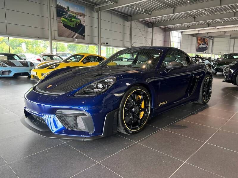 Enzianblaumetallic Neu 2025 Porsche 718 Cayman GT4 | 206.217 € - Bild 1/4