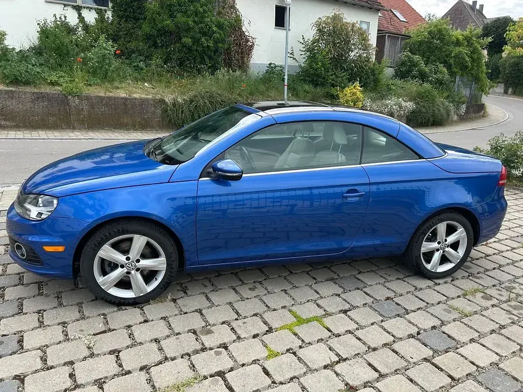 Occasion VW Eos Exclusive 211 ch (155 kW) 2011 Bleue Cabriolet