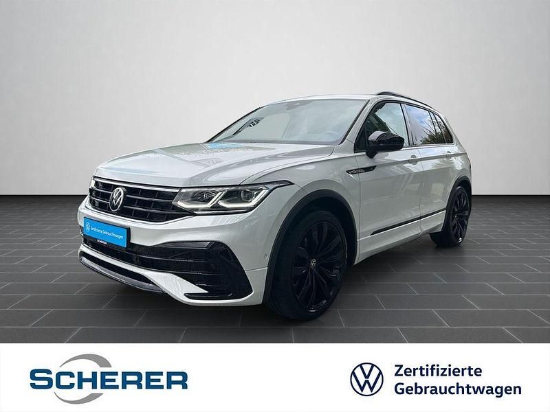 Oryxweiß perlmutteffekt (metallic) Gebraucht 2021 VW Tiguan R-line SUV | 31.980 € (Fairer Preis) - Bild 1/4