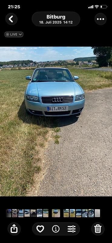 Gebraucht Audi A5 170 PS (125 kW) 2002 Cabrio