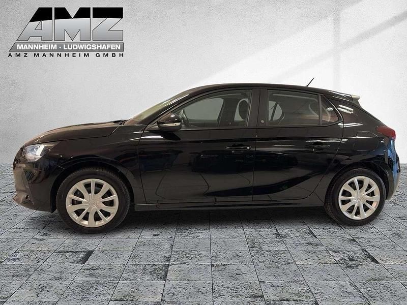 Gebraucht Opel Corsa-e Edition 100 kW (136 PS) 2022 Diamant schwarz/karbon schwarz Kleinwagen