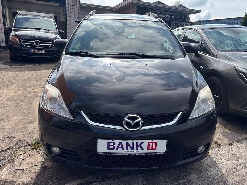 Brilliant black Gebraucht 2008 Mazda 5 Exclusive Van / Kleinbus | 3.499 € (Fairer Preis) - Bild 1/4