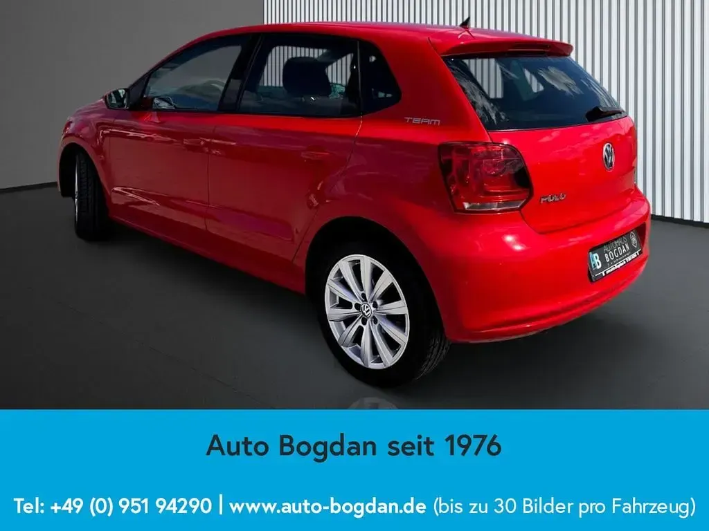 Gebraucht VW Polo Team 105 PS (77 kW) 2010 Flash rot Kleinwagen