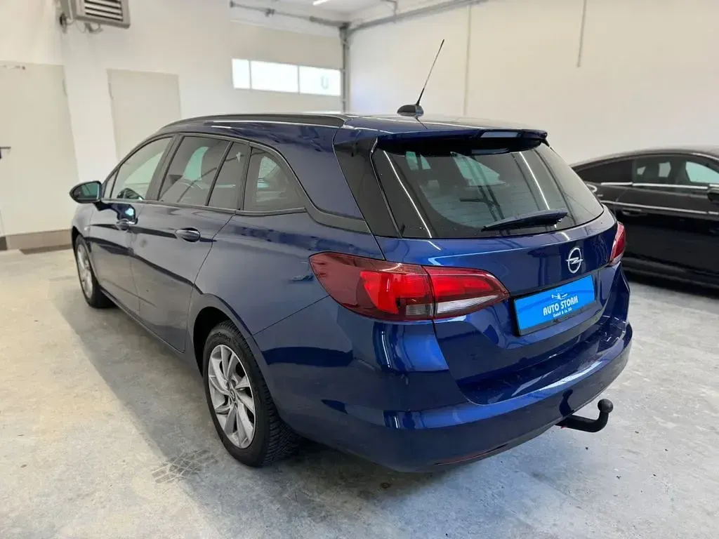 Gebraucht Opel Astra Business 122 PS (89 kW) 2021 Blau Kombi