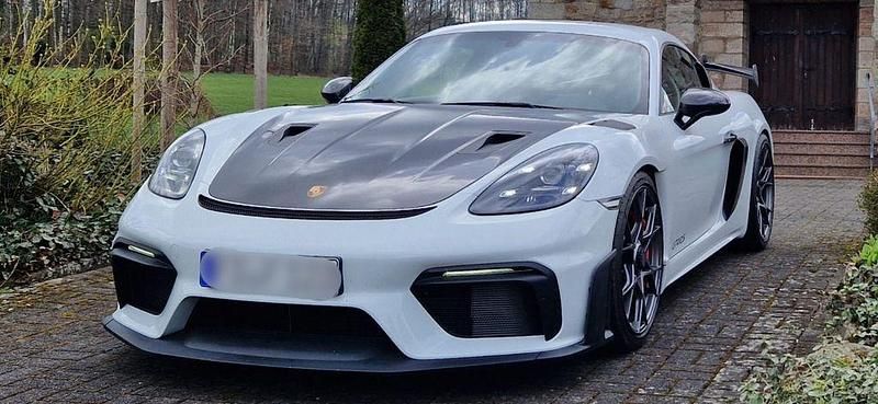 Gebraucht Porsche Cayman GT4 500 PS (367 kW) 2023 Weiß Coupé