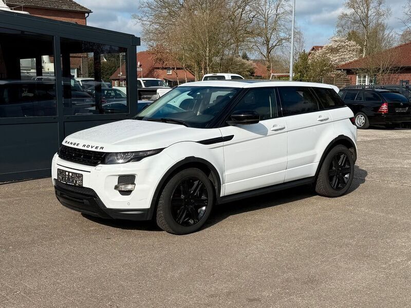 Weiß Gebraucht 2012 Land Rover Range Rover evoque Dynamic SUV | 13.999 € (Fairer Preis) - Bild 1/4